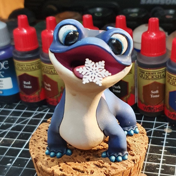 Disney Bruni from Frozen 2 3D Printed Statue Figurine Figure Gift Present Cute