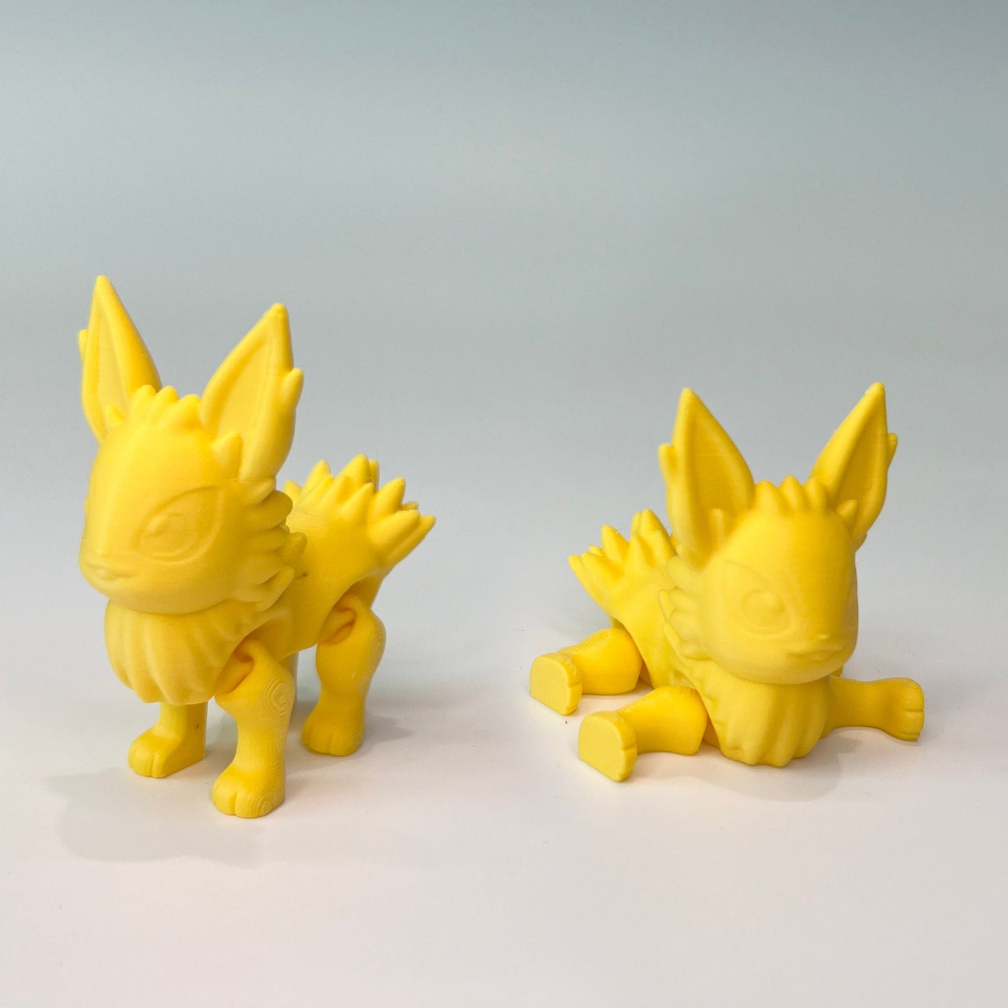 Cute Flexi Fidget Eevee Evolutions Figure Pokemon Toy Flexible Sylveon Jolteon Flareon Statue