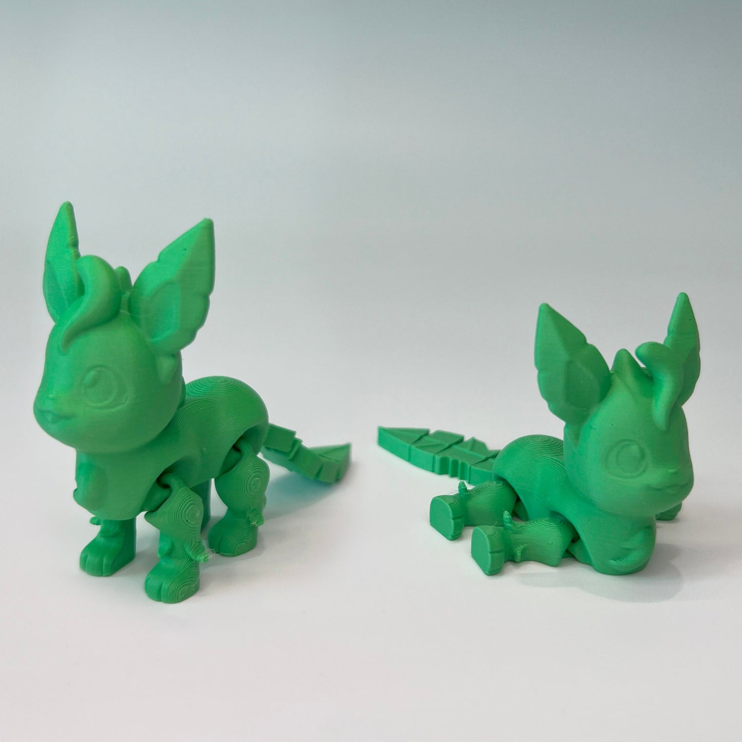 Cute Flexi Fidget Eevee Evolutions Figure Pokemon Toy Flexible Sylveon Jolteon Flareon Statue