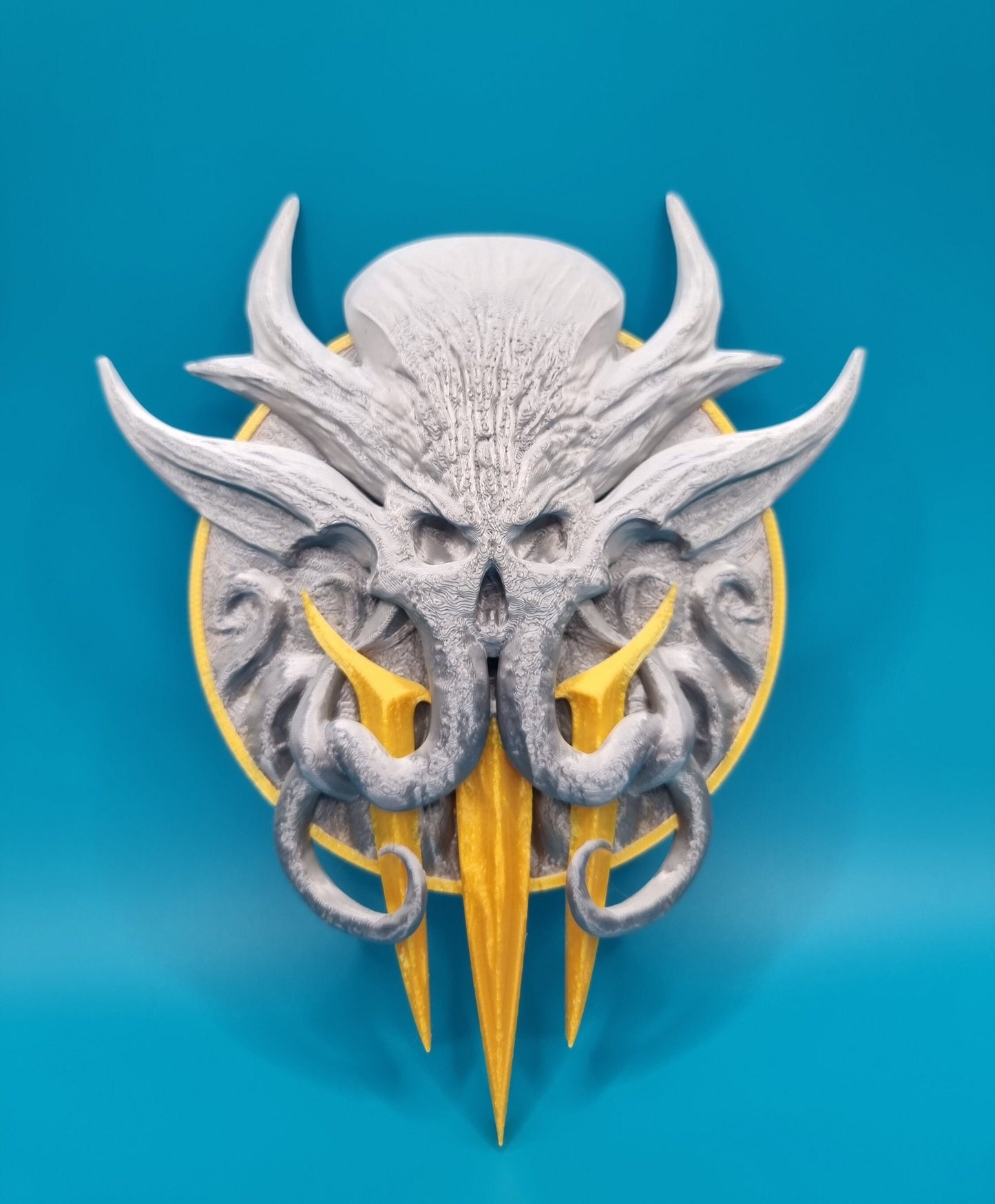 Baldur's Gate 3 Emblem Artefact Symbol Logo Badge 3D Printed Wall Door Hanging Decoration Bedroom