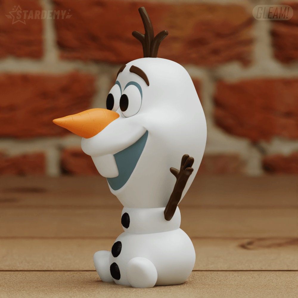 Disney Olaf from Frozen 2 Colour 3D Printed Statue Figure Prop Figurine Collectable Cute Gift