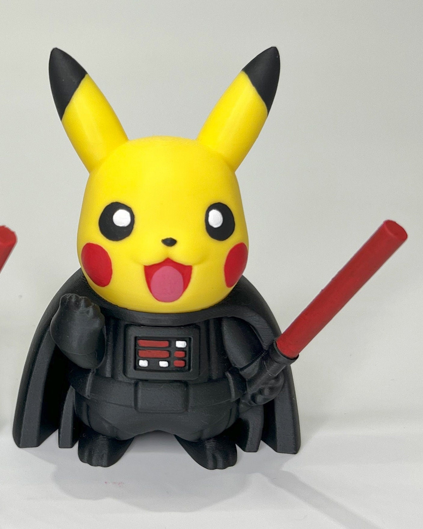 Darth Vader Pikachu Star Wars x Pokemon Statue Figure Colour Desk Decoration Disney Model Figurine