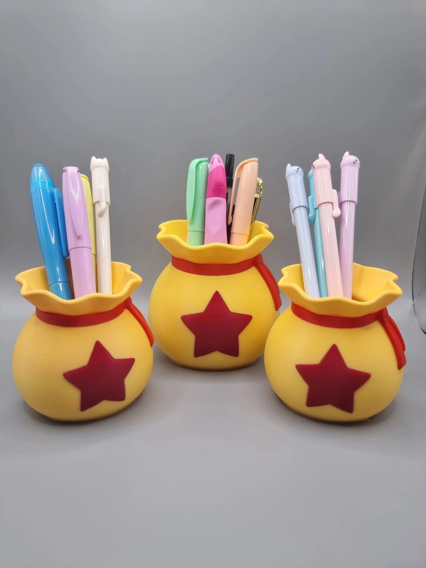 Bell Bag Plant Pot and Pen Holder Animal Crossing New Horizons Flower Succulent Planter Desk Tidy