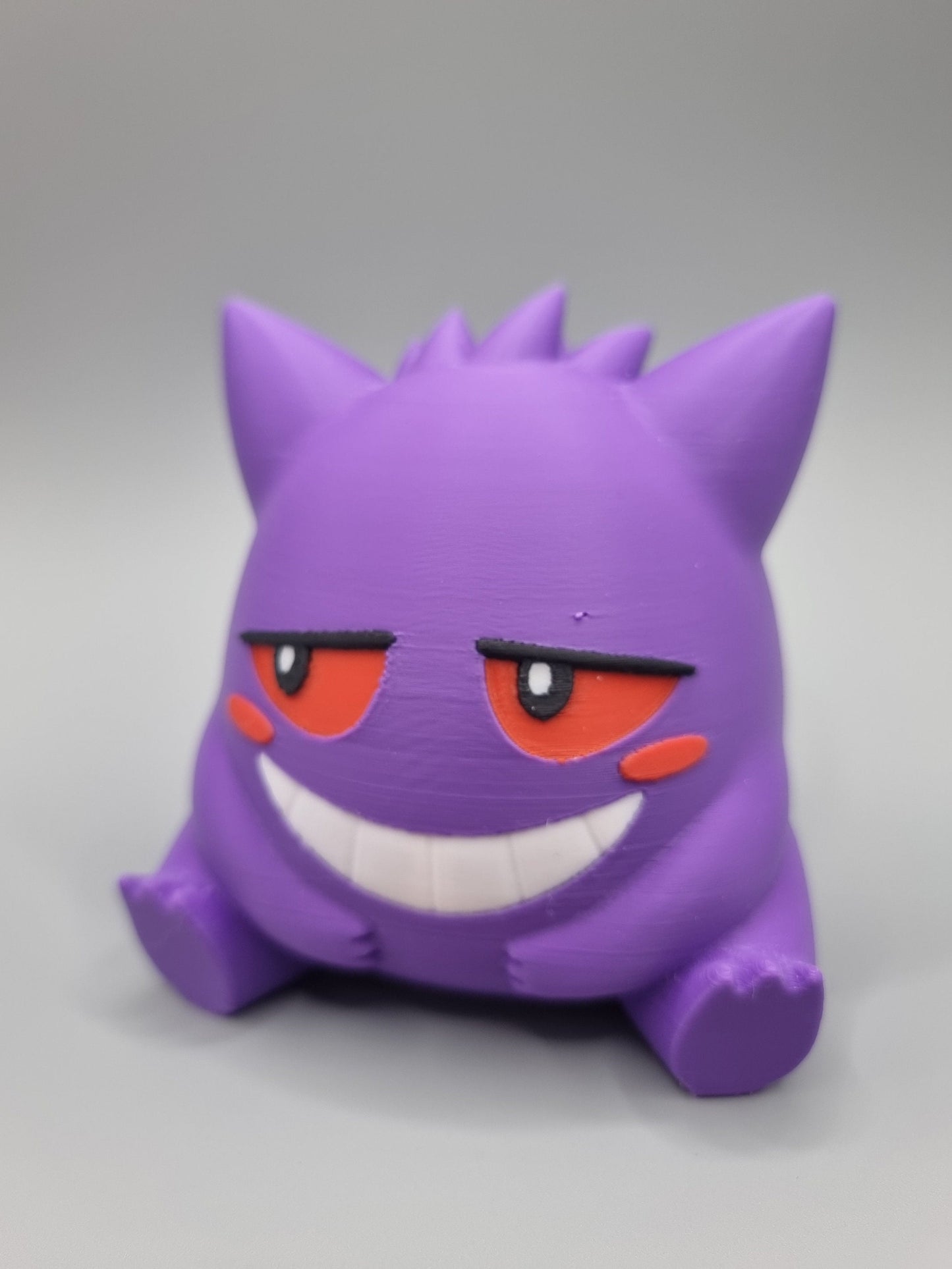 Gengar & Clefairy Couples His and Hers 3D Printed Pokemon Love Heart Valentines Anniversary Gift