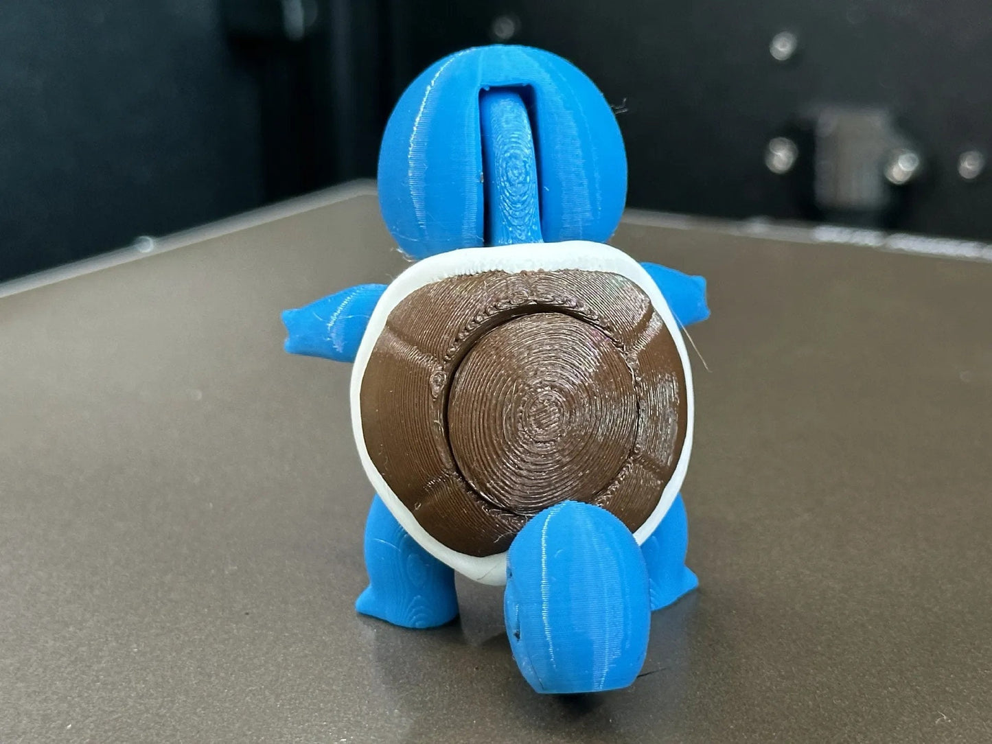 Articulated Squirtle Squad Stress Fidget Toy Pokemon 3D Printed Flexi Figure ADHD Desk