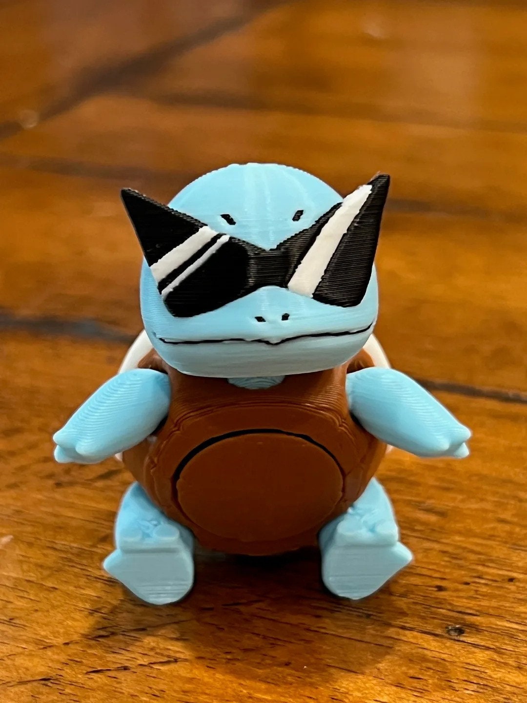 Articulated Squirtle Squad Stress Fidget Toy Pokemon 3D Printed Flexi Figure ADHD Desk