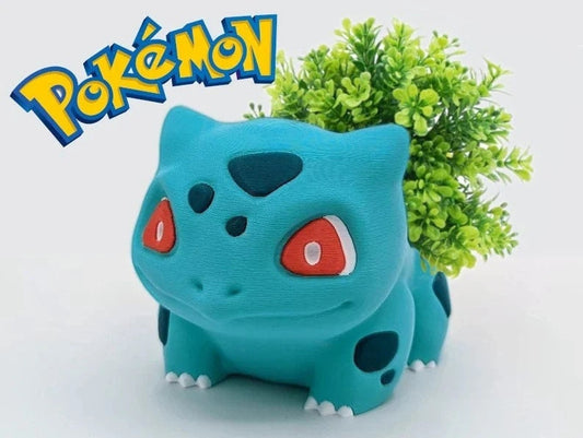 Bulbasaur Pokemon Plant Pot Flower Succulent Planter Desk Decor