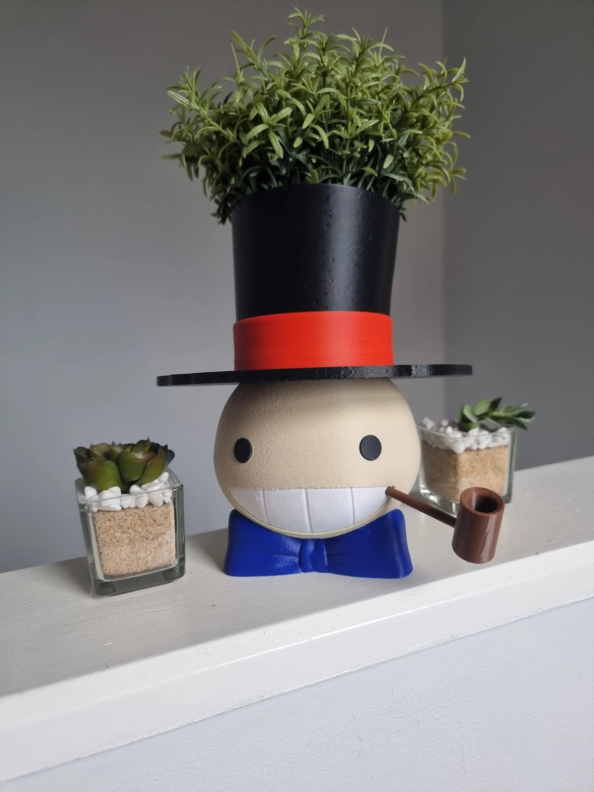 Turnip Head Planter, Howl's Moving Castle Plant Pot, Anime Succulent Pot, Studio Ghibli Inspired Decor, Pen Holder, Cute Geek Gift