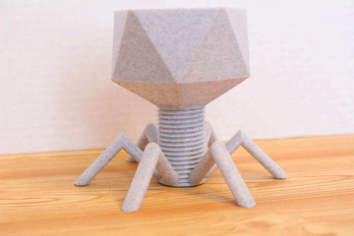 Bacteriophage Planter | Unique Science-Inspired Decor | Modern Succulent Pot | Perfect Gift for Science Lovers