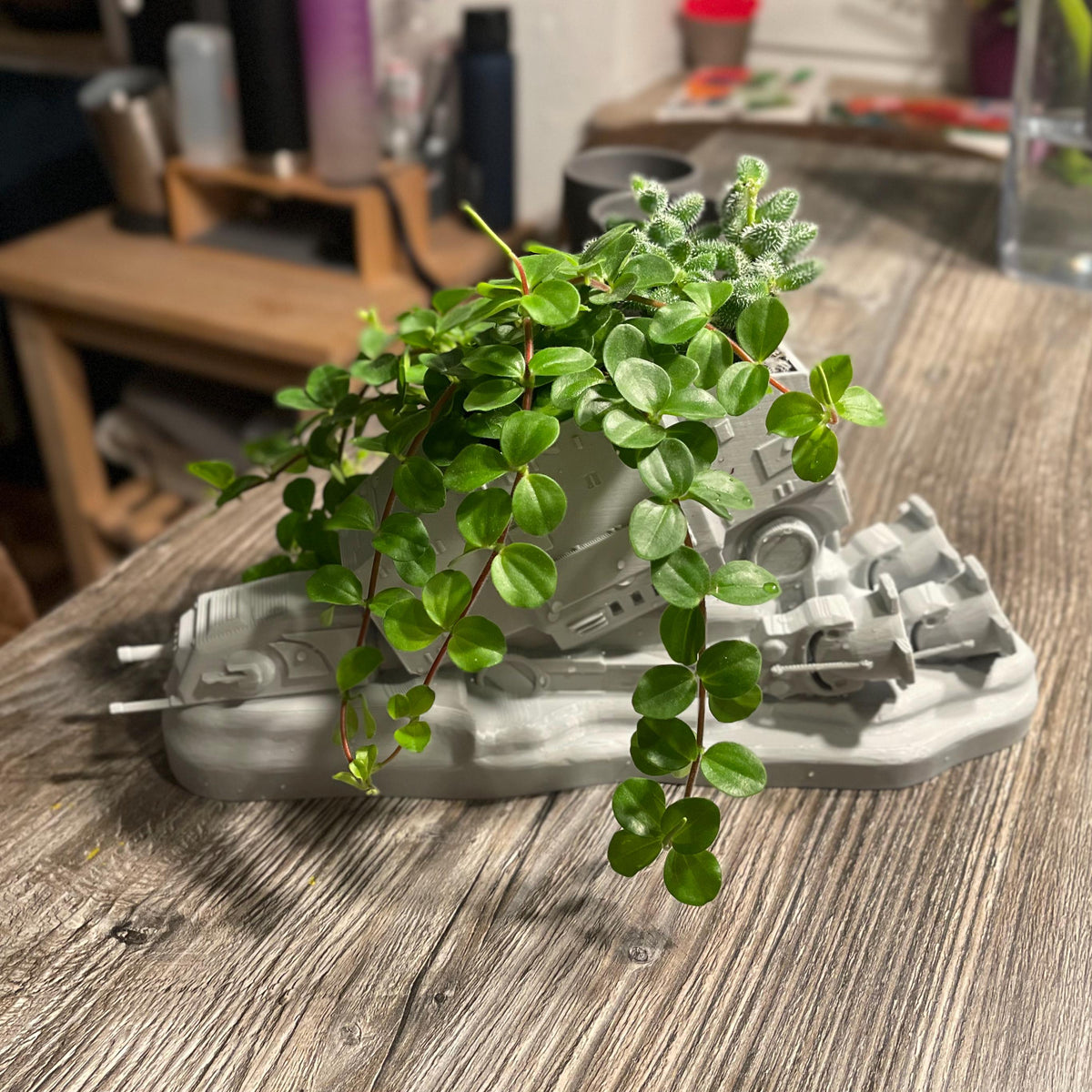 Star Wars AT-AT Planter - Perfect Gift for Star Wars Fans - Geeky Home Decor - Unique Pot Plant