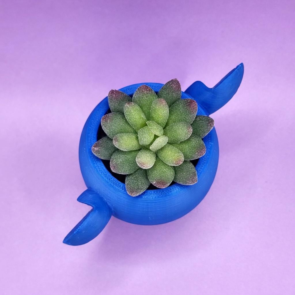 Stitch Planter and Pen Holder | Disney-Inspired Pot | 3D Printed | Succulent Pot | Gift for Lilo & Stitch Fans