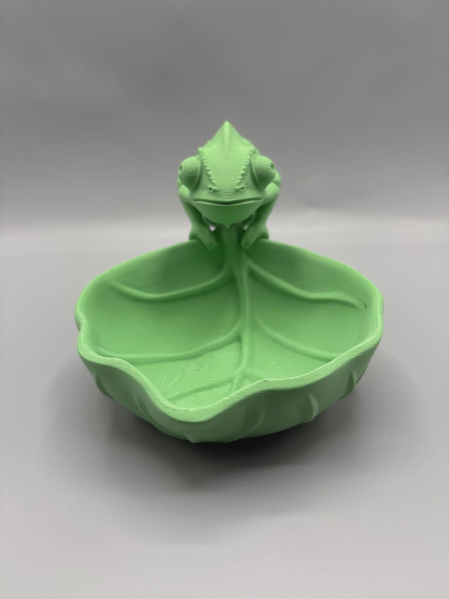 Chameleon Catchall Bowl | Pascal Inspired Key Holder Tray | Tangled Decor | Desk Organizer | 3D Printed Gift | Choose Your Colour