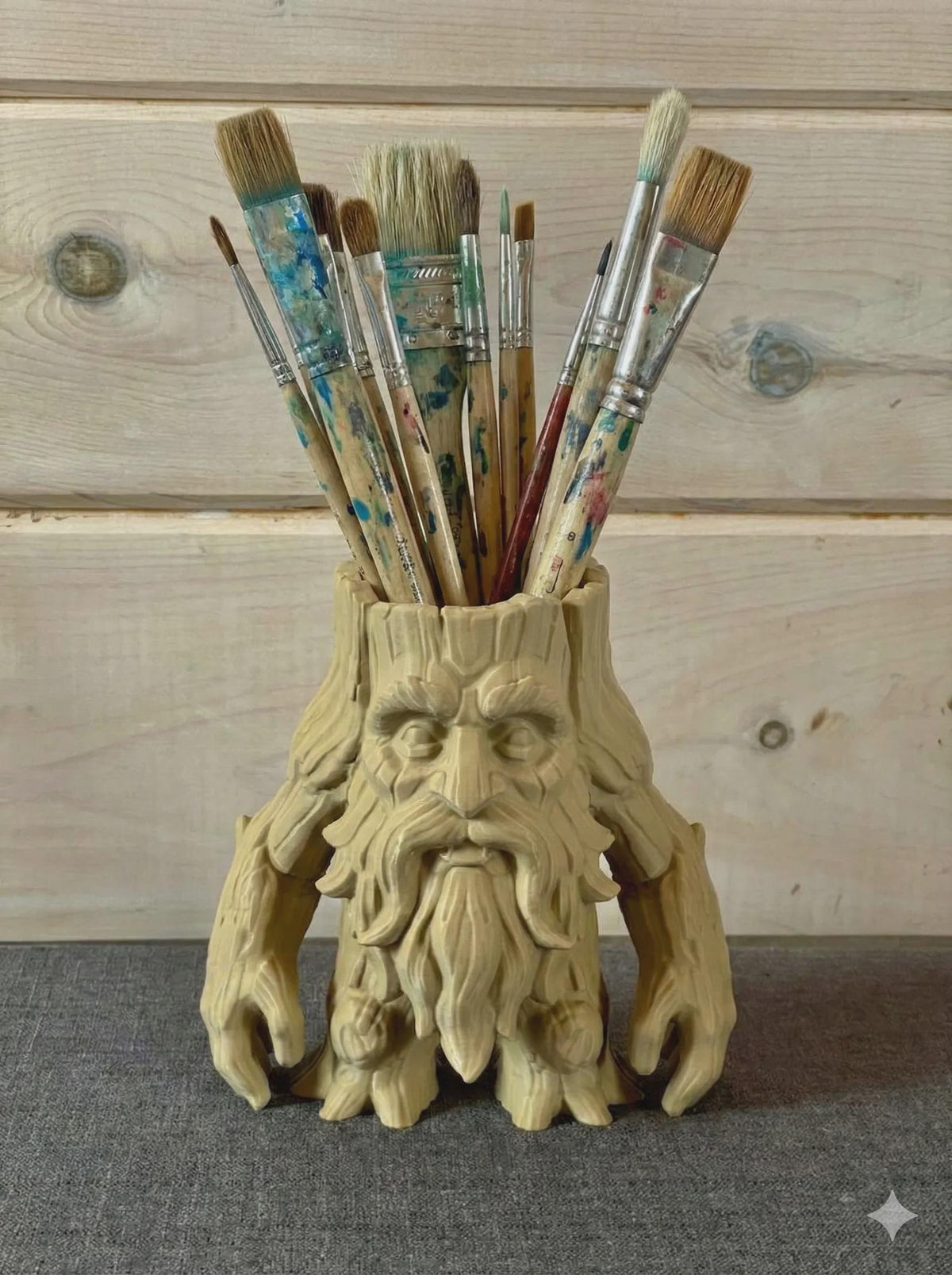 Tree Guardian Planter, Fantasy Tree Ent Plant Pot, Lord of the Rings Inspired Pen Holder, Brush Holder, Desk Organiser, Gift