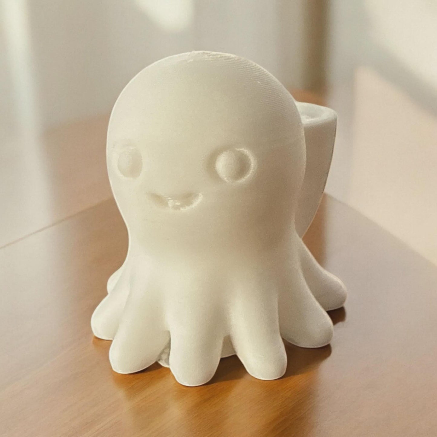 Cute Octopus Planter | Kawaii Octopus Plant Pot | Succulent Planter | Ocean Decor | 3D Printed Planter | Cute Desk Decor | Plant Lover Gift