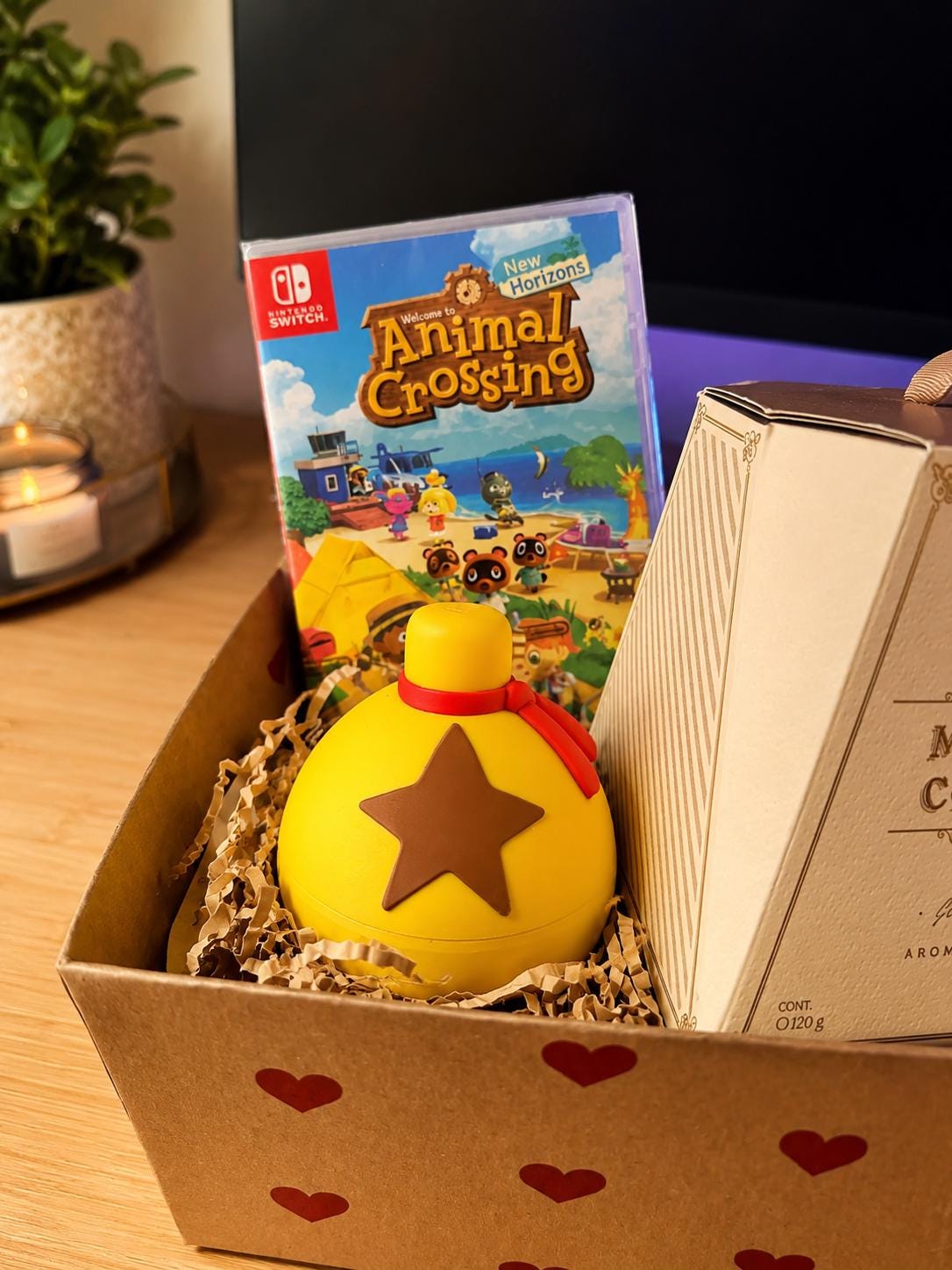 Animal Crossing Switch Game Holder | Bell Bag Nintendo Switch Cartridge Storage | Gaming Desk Accessory | Gamer Gift