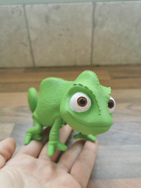 Disney Pascal from Rapunzel's Tangled 3D Printed Statue Figure Prop - Painted or Unpainted - 6 Inches / 15cm in length